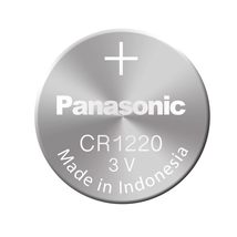 PANASONIC BATTERIES - CR1220 - BATTERY, LITHIUM, 3V, COIN CELL - £6.44 GBP