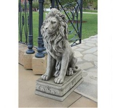 30” Safari King Lion Statue (dt) J13 - £1,114.71 GBP