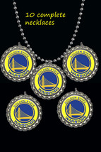 golden state warriors party favors lot of 10 necklaces necklace basketball - £7.75 GBP