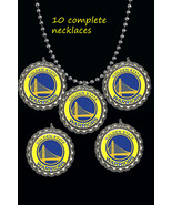 golden state warriors party favors lot of 10 necklaces necklace basketball - £7.89 GBP