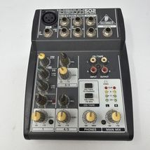 Behringer XENYX 502 Premium 5 Input 2 Bus Mixer (No Power Supply) - $23.74