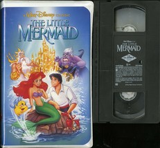 LITTLE MERMAID DISNEY ANIMATED CLASSIC VHS RECALLED COVER BLACK DIAMOND ... - $19.95
