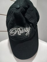 Nascar Women Rusty Chase Authentics Black Hat Cap - £5.55 GBP