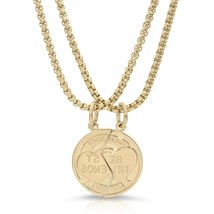 Eklexic Women's Best Friend Coin Necklaces Gold - $3,076.25 MXN