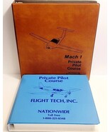 Vintage Aviation Private Pilot Course Book &amp; Cassettes 1985 Incomplete I... - $1,120.47 MXN