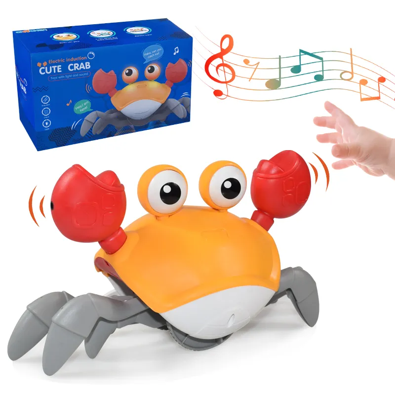 NEW Dancing Crab Toy for Babies Crawling Interactive Escape Crabs Walking - £12.42 GBP