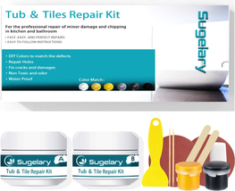 Tub, Tile and Shower Repair Kit (Color Match), Fiberglass Repair Kit, Po... - £14.12 GBP