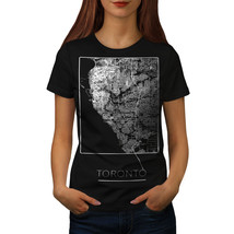 Canada Toronto City Shirt Town Map Women T-shirt - $12.99