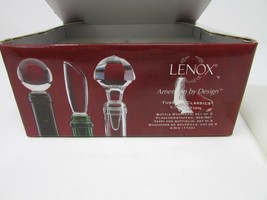 Lenox American By Design Tuscany Classics Collection 3 Bottle Stoppers Nib - £14.95 GBP