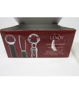 LENOX AMERICAN BY DESIGN TUSCANY CLASSICS COLLECTION  3 BOTTLE STOPPERS NIB - £14.86 GBP