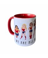 We Are All Wonder Women Coffee Mug Inclusive Strong Pride Different Red ... - $7.92
