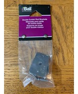 Bali Double Curtain Rod Brackets-1pk of 2pcs-Brand New-SHIPS N 24 HOURS - $11.76
