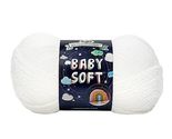 (1 Skein) Lion Brand Yarn Babysoft Baby Yarn Yarn, Teal - $16.99