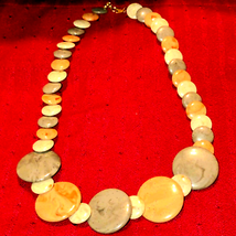 Beautiful Vintage~Natural Tones~Women&#39;s Necklace - €15,62 EUR