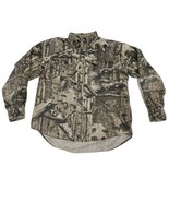 Vintage Russell Outdoors Mossy Oak Hunting Camouflage Button Down Shirt ... - $23.71