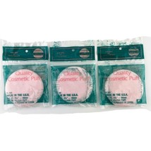 Kay Dee of Hollywood Cosmetic Powder Puff Pink 100% Cotton Velour Victoria Vogue - £12.89 GBP