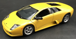 Maisto Lamborghini Murcielago Yellow Diecast Car Roadster 1:18 No Box - £29.23 GBP