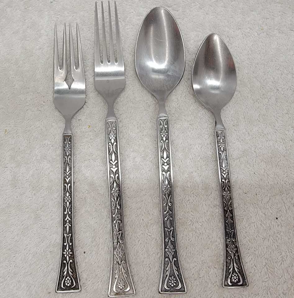 Grand Prix Custom Stainless SIBONEY Pattern Salad Fork Dinner Fork Spoon... - $18.01