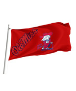 Ole Miss Rebels  NCAAF Flag,Size -3x5Ft / 90x150cm, Garden flags - £23.54 GBP