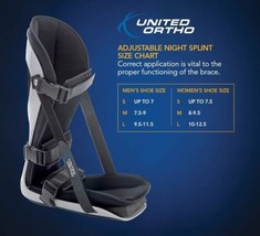 United Ortho USA12033 Plantar Fasciitis Adjustable Leg Support Brace, Small - £21.29 GBP