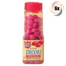 6x Shakers Cake Mate Red Decorating Decors Cinnamon | 2oz | Fast Shipping - $25.64