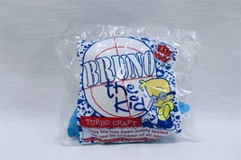 ORIGINAL Vintage 1997 Wendy&#39;s Bruno the Kid Turbo Craft Kids Meal Toy - £11.86 GBP