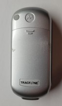 Motorola C139 Silver Trac Fone Cellular Bar Phone Untested No Cables - $9.89