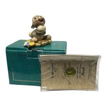 WDCC WALT DISNEY CLASSICS COLLECTION BAMBI THUMPER HEE HEE HEE COA - $30.10