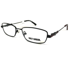 Harley-Davidson Kids Eyeglasses Frames HDT108 BLK Black Rectangular 48-16-130 - £43.72 GBP