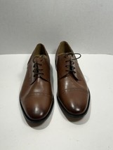 Florsheim Men&#39;s Midtown Saluzzo Cap Toe Oxford Cognac Brown Shoes Sz 13 D New - £38.74 GBP