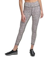 DKNY Womens Printed Side-Striped Leggings size X-Large Color Atomic Conf... - £28.37 GBP