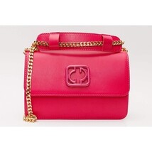The Maneadero Fuchsia Leather Handbag image 5