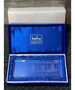 Walt Disney 1998 Animation Art Etched Glass Mickey Through Years Collection - $2,558.61 MXN