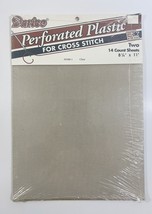 Darice 14ct  Perforated Plastic Canvas 2 Sheets CLEAR - $10.88