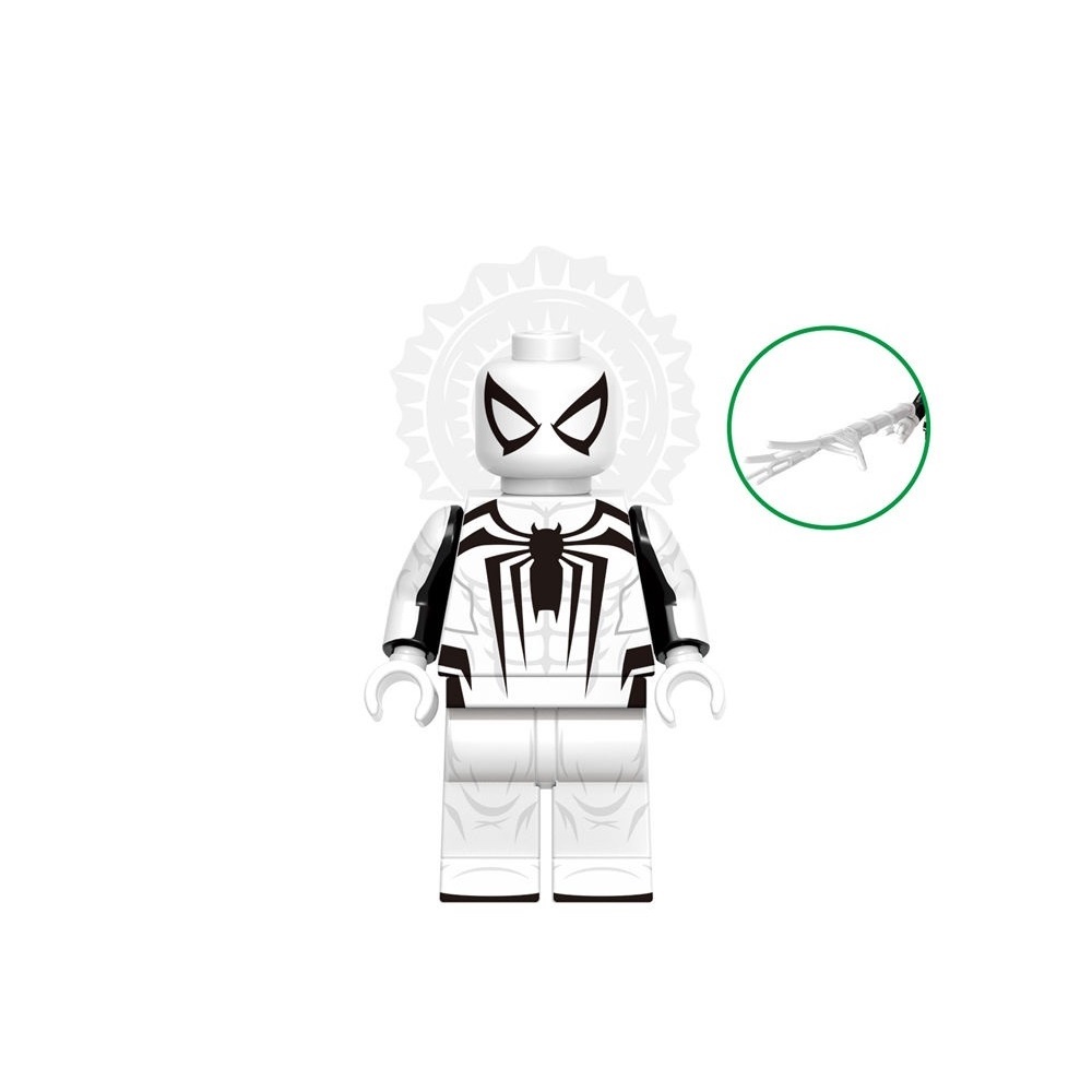 Spider-Man Anti-Venom Suit Minifigures Building Toy