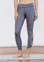 Free People Movement Womens XS New Infinity High-Rise 3/4 Legging Heathered Navy - £55.39 GBP
