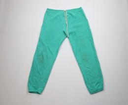 Vintage 70s 80s Streetwear Womens Large Distressed Blank Gusseted Sweatp... - $39.55