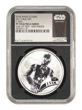 Niue: 2017 Star Wars C-3PO $2 NGC Proof 70 UCAM (First 1500 Struck, w/Box &amp; COA) - £183.18 GBP