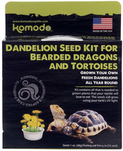 Komodo Dandelion Seed Kit: Year-round, Pesticide-free Treats for Reptiles - £4.62 GBP+