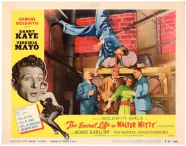 *The Secret Life Of Walter Mitty (1947) Danny Kaye, Boris Karloff, Virginia Mayo - £51.11 GBP