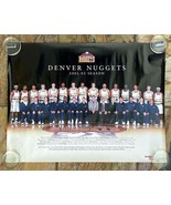 DENVER NUGGETS 2002-03 TEAM POSTER  24”x18” - €12,18 EUR