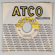 Bobby Daein Things/Jailer Bring Me The Water 1962 ATCO 45 Vinyl Record - £6.28 GBP