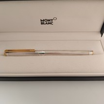 Montblanc Noblesse Silver Plated Fountain Pen Made in Germany - $395.01