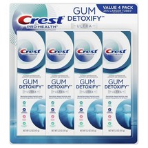 4 pk. 5.2 oz/p Gum Detoxify Deep Clean Toothpaste - £33.82 GBP