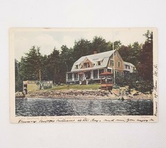 Camp Namaschaug Lodge Lake Spofford NH Postcard Posted 1906 Undivided Back - £7.61 GBP