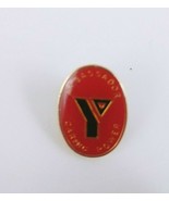 Ambassador YMCA Caring Power jacket pin badge - $6.44