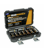 GEARWRENCH 86071 10 Pc. 1/2&quot; Drive Bolt Biter Deep Extraction Socket Set... - £191.39 GBP