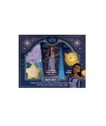 Disney Wish 4 Piece Bath Set— Bubble Bath Body Wash Bath Bomb Bath Pouf NEW - £6.93 GBP