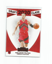 Malachi Flynn (Toronto) 2020-21 Panini Contenders Red Draft Class Insert #22 - £5.31 GBP