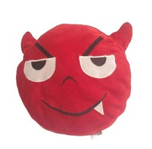 Rare Ideal Toys Direct Smiling Red Devil Face Pillow 2017 9&quot; - £11.84 GBP